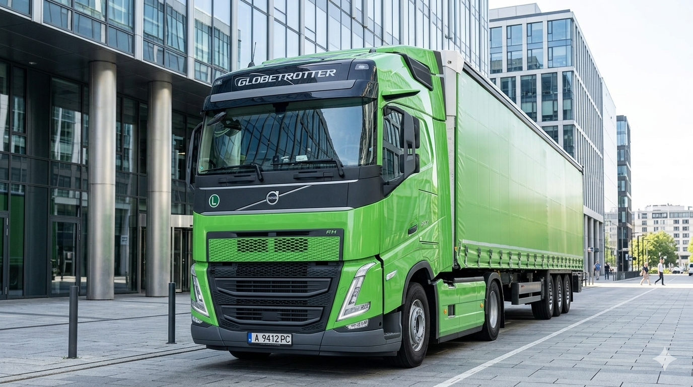 Curtain-side tractor 2